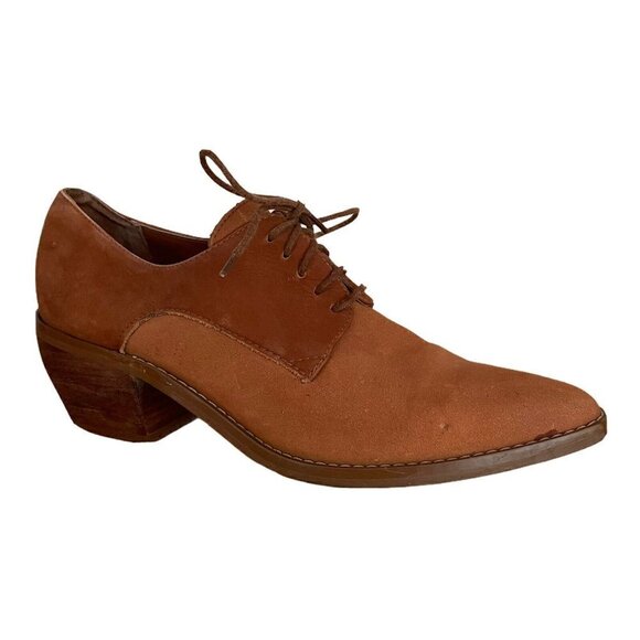 Vintage Shoes - Vintage 90's Pina Colada Women's Leather Oxford